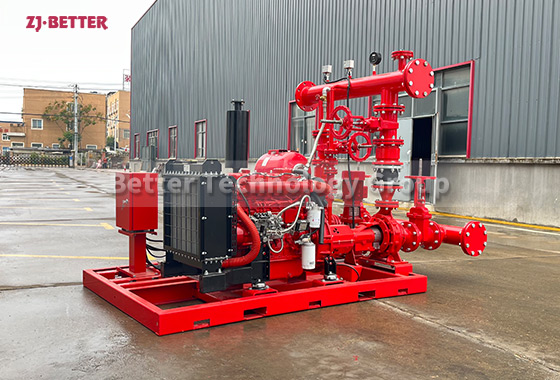 EDJ FIRE PUMP SET: Your Partner in Comprehensive Fire Protection