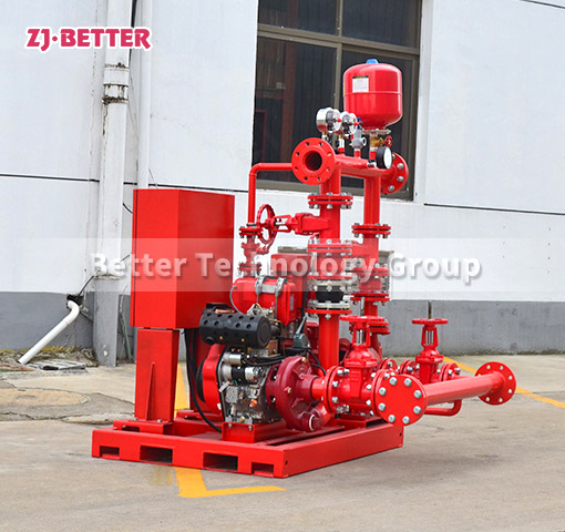 EDJ Fire Pump Set for High-Risk Areas