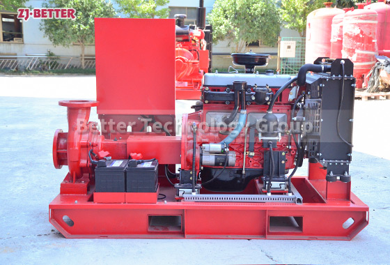 How Diesel Engine End Suction Fire Pumps Work