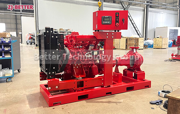 Why Choose a Diesel End Suction Fire Pump