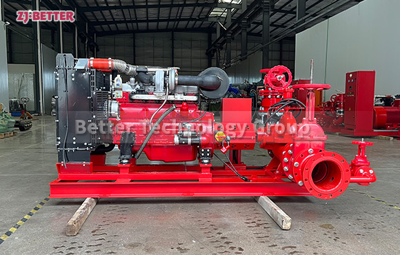 Split Case Diesel Engine Fire Pump Installation Guide