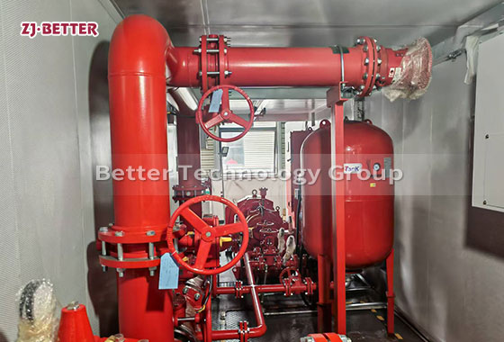 Trustworthy NFPA20 Container Fire Pump Unit