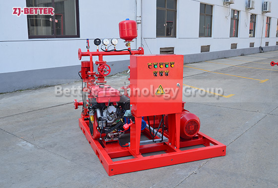 High-Performance Fire Pump Units