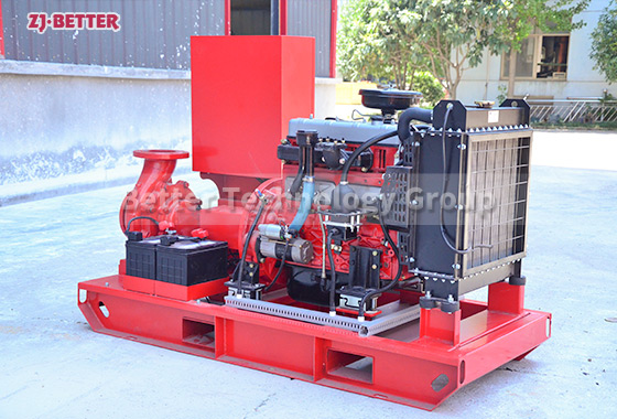 High-Efficiency Diesel Engine Pumps for Fire Protection