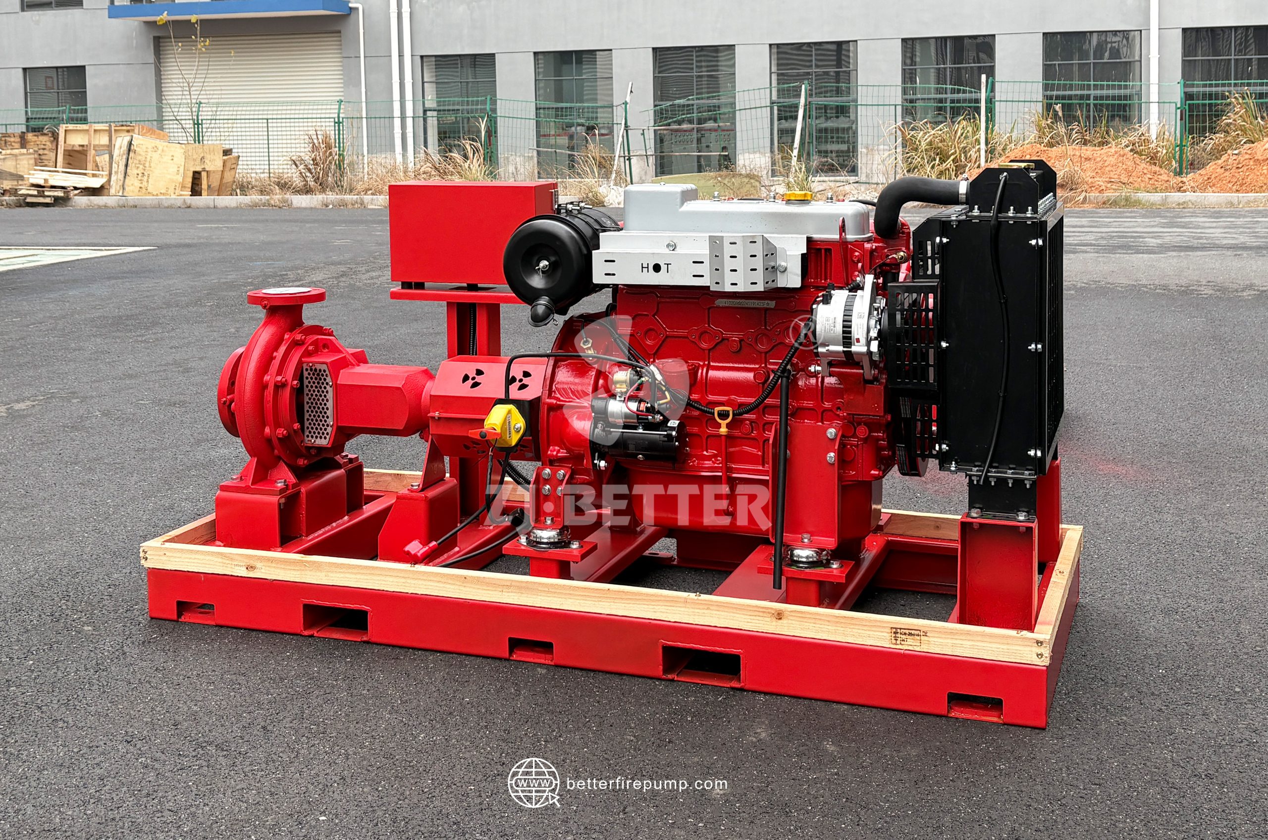 500GPM@140PSI Fire Pump Units Compliant with NFPA20