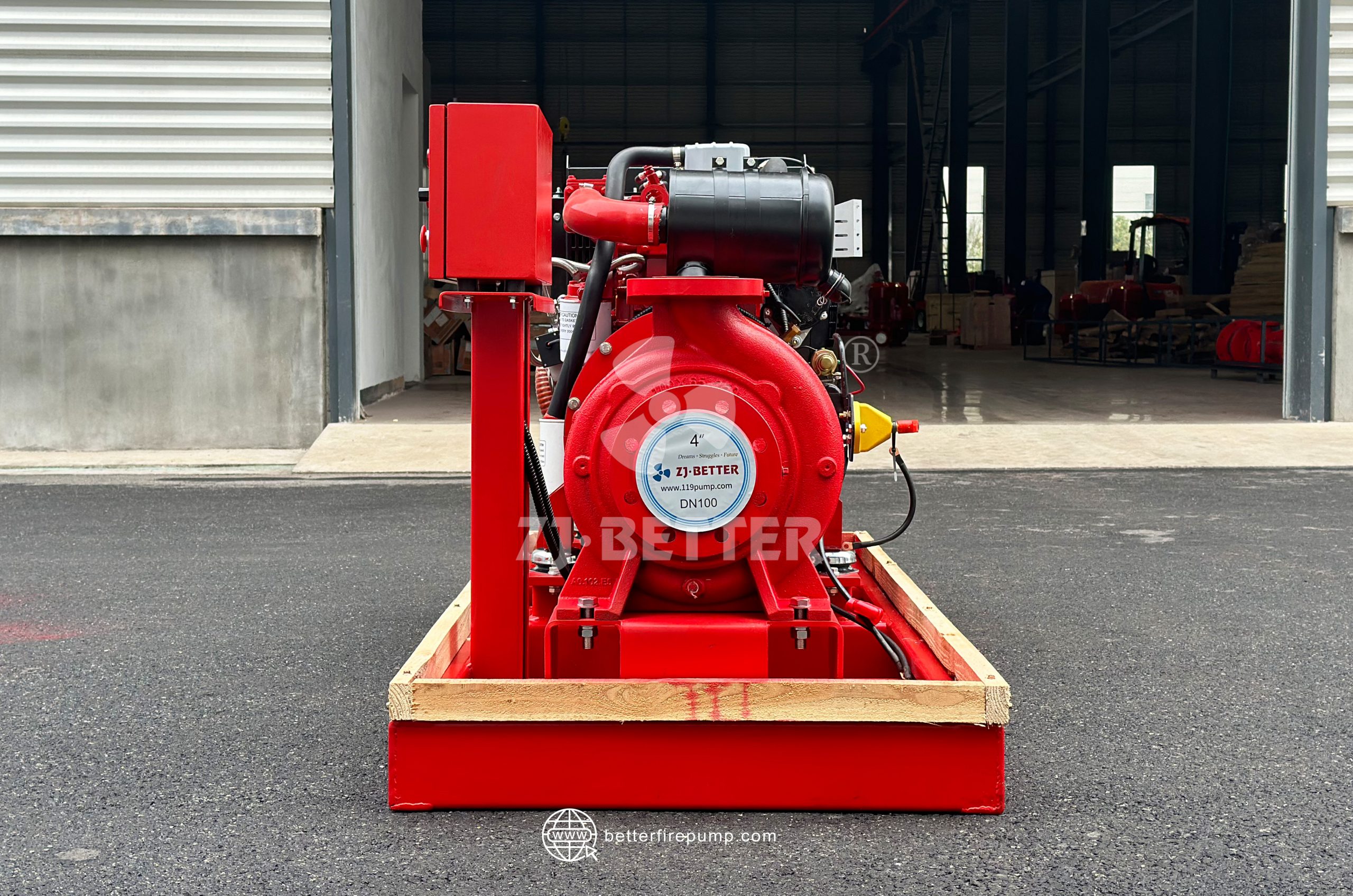 500GPM@140PSI Fire Pump Units Compliant with NFPA20