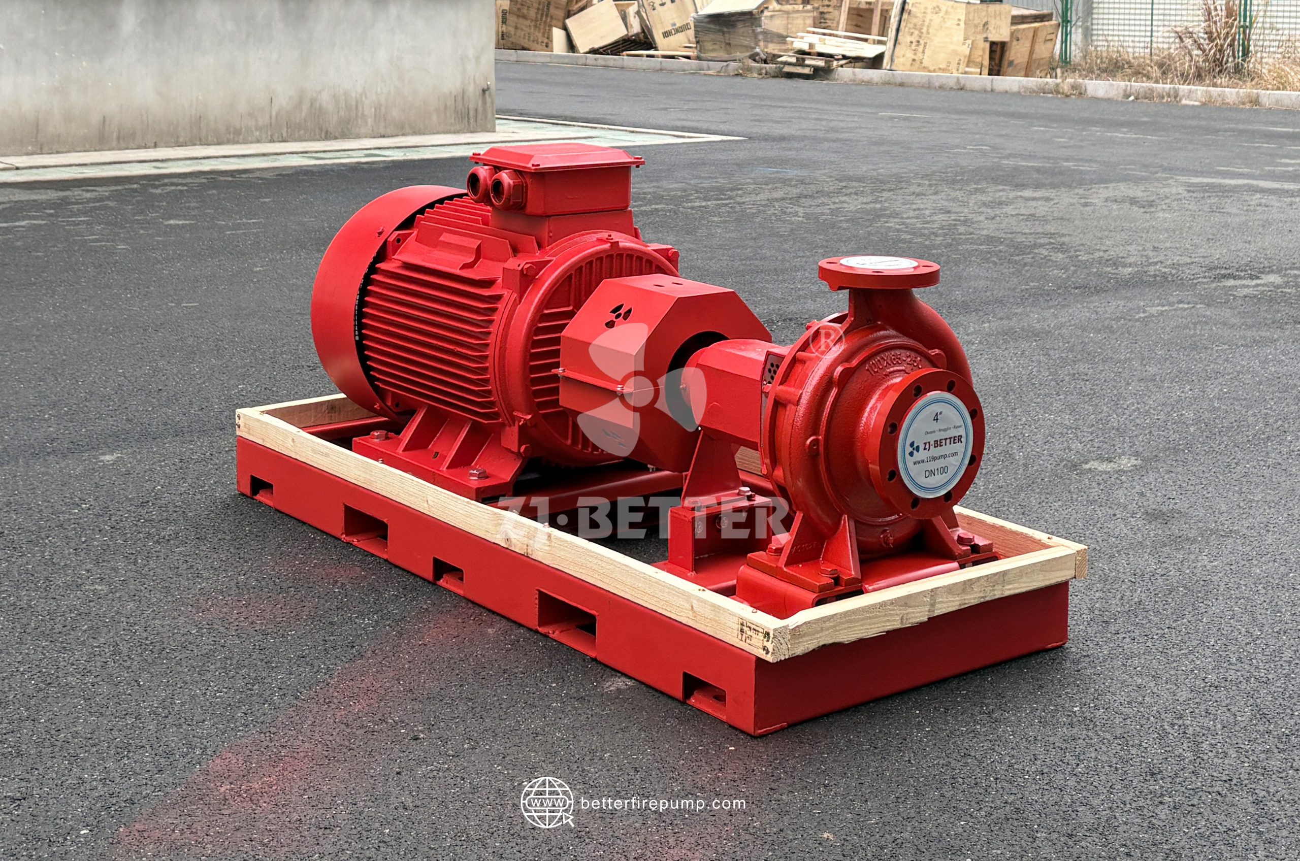 500GPM@140PSI Fire Pump Units Complying with NFPA20 Standards