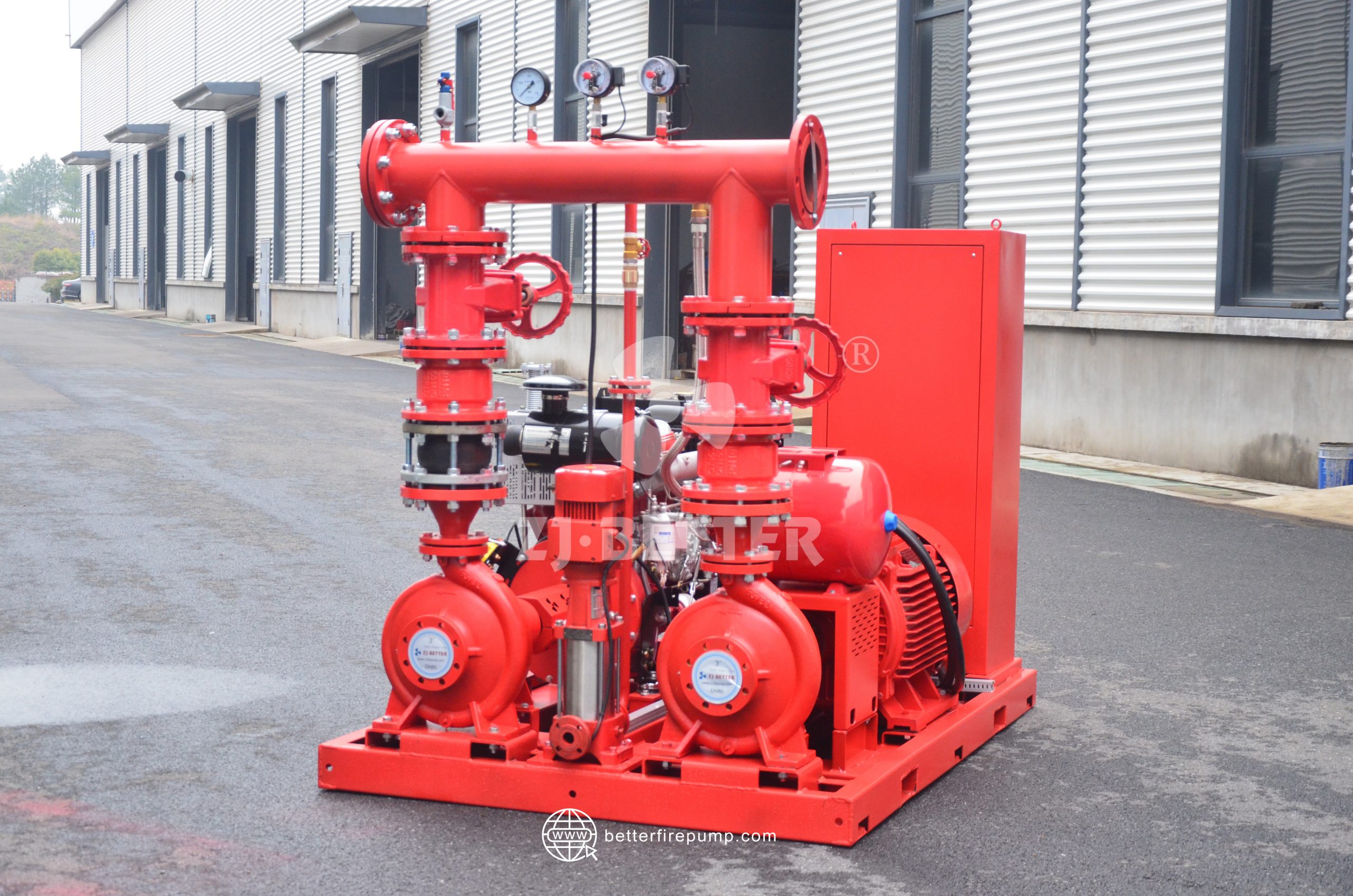 NFPA20 Compliant Fire Pump Units