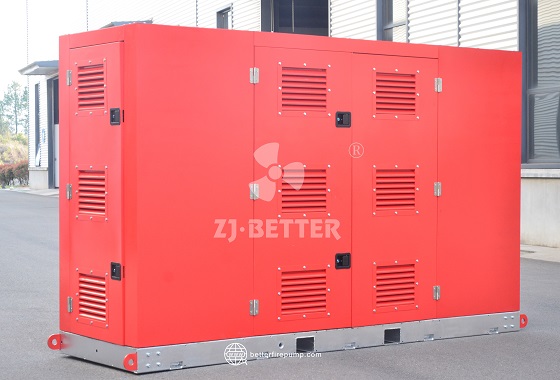 Diesel Fire Pump with Silent Enclosure: Power Meets Quiet Operation