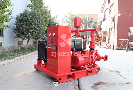 Dual-Drive Fire Pump Unit – Ultimate Backup for Emergency Outages
